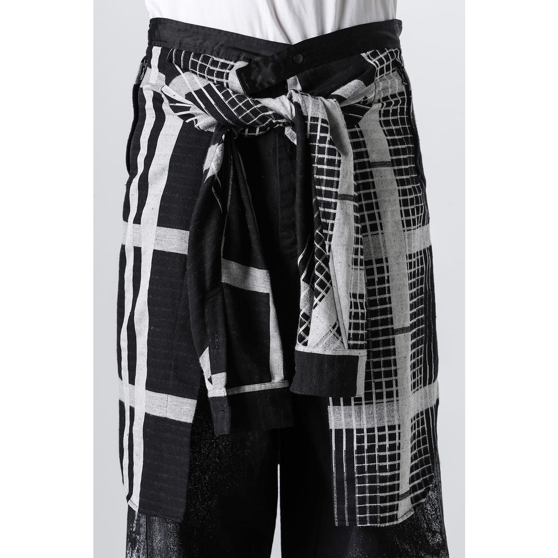 ユリウス JULIUS Cyber Construction Skirt（Black） 通販 大阪心斎橋