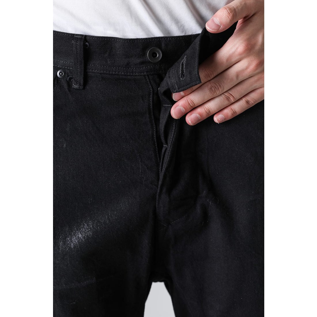 JULIUS Flared Jet Pants（Black） - Osaka / Kyoto Stores, Ship