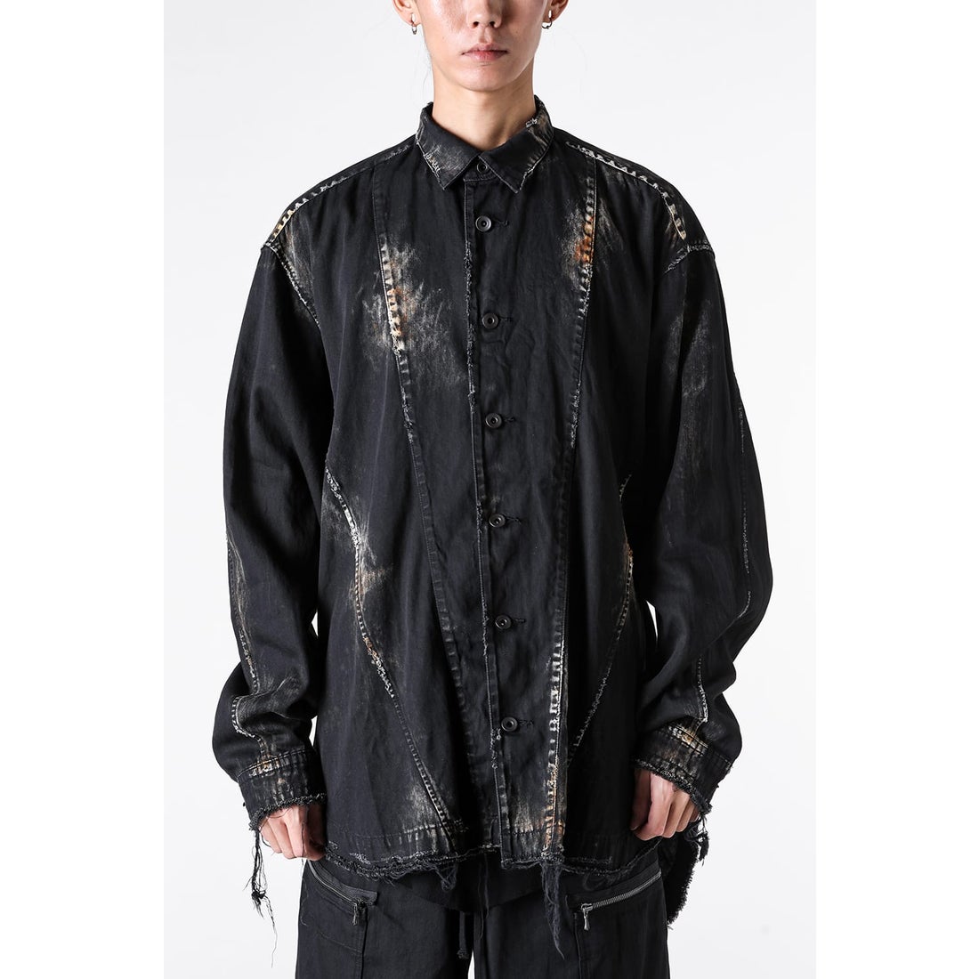 ユリウス JULIUS 6oz DENIM SHIRT （OXIDE） -FASCINATE