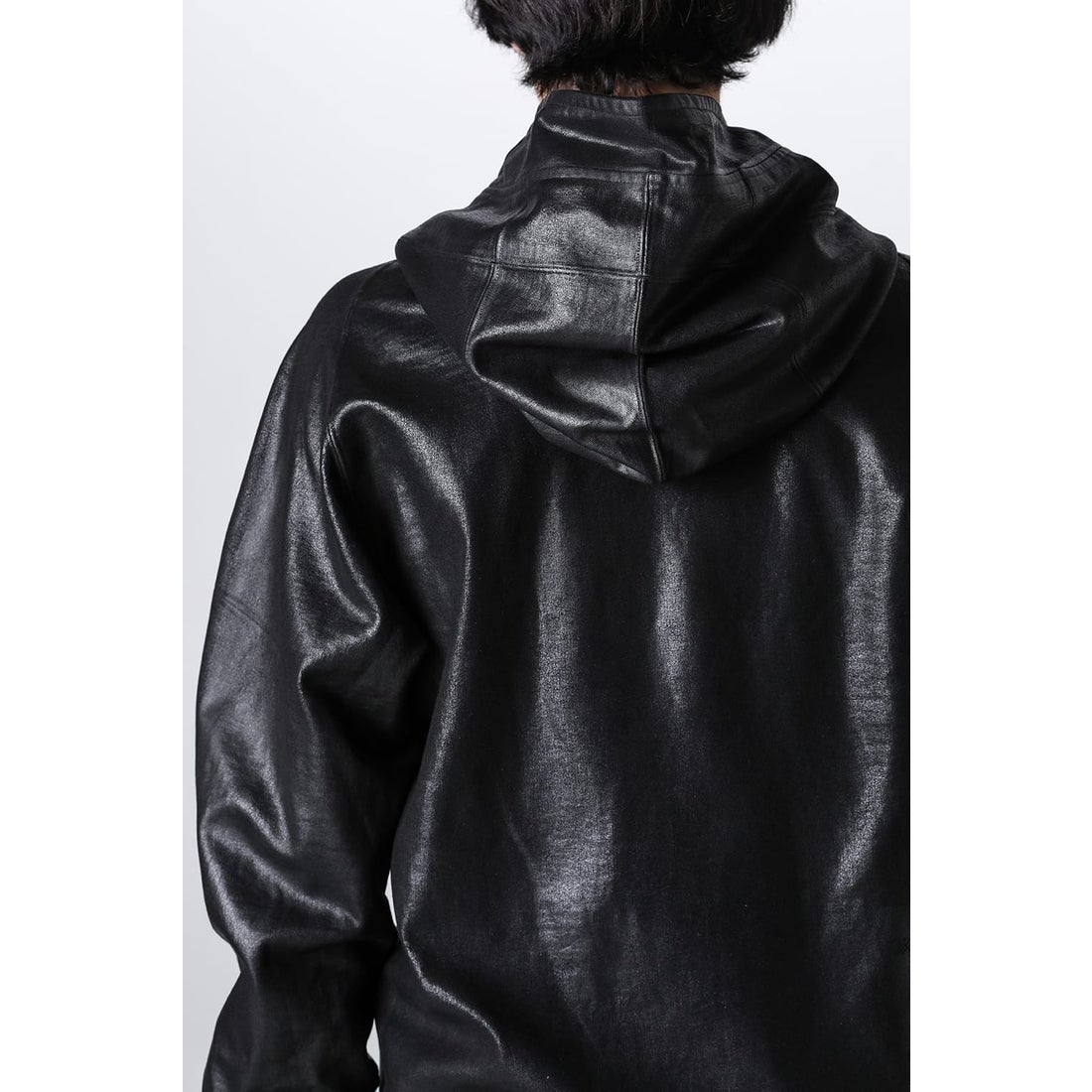 JULIUS Coated Hooded Parka （Black） - Osaka / Kyoto, Ship