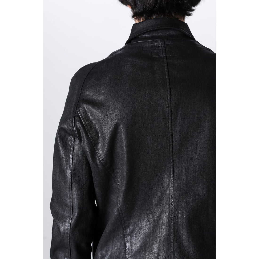 ユリウス JULIUS Coated Denim Jacket （Black） 通販 大阪心斎橋/京都