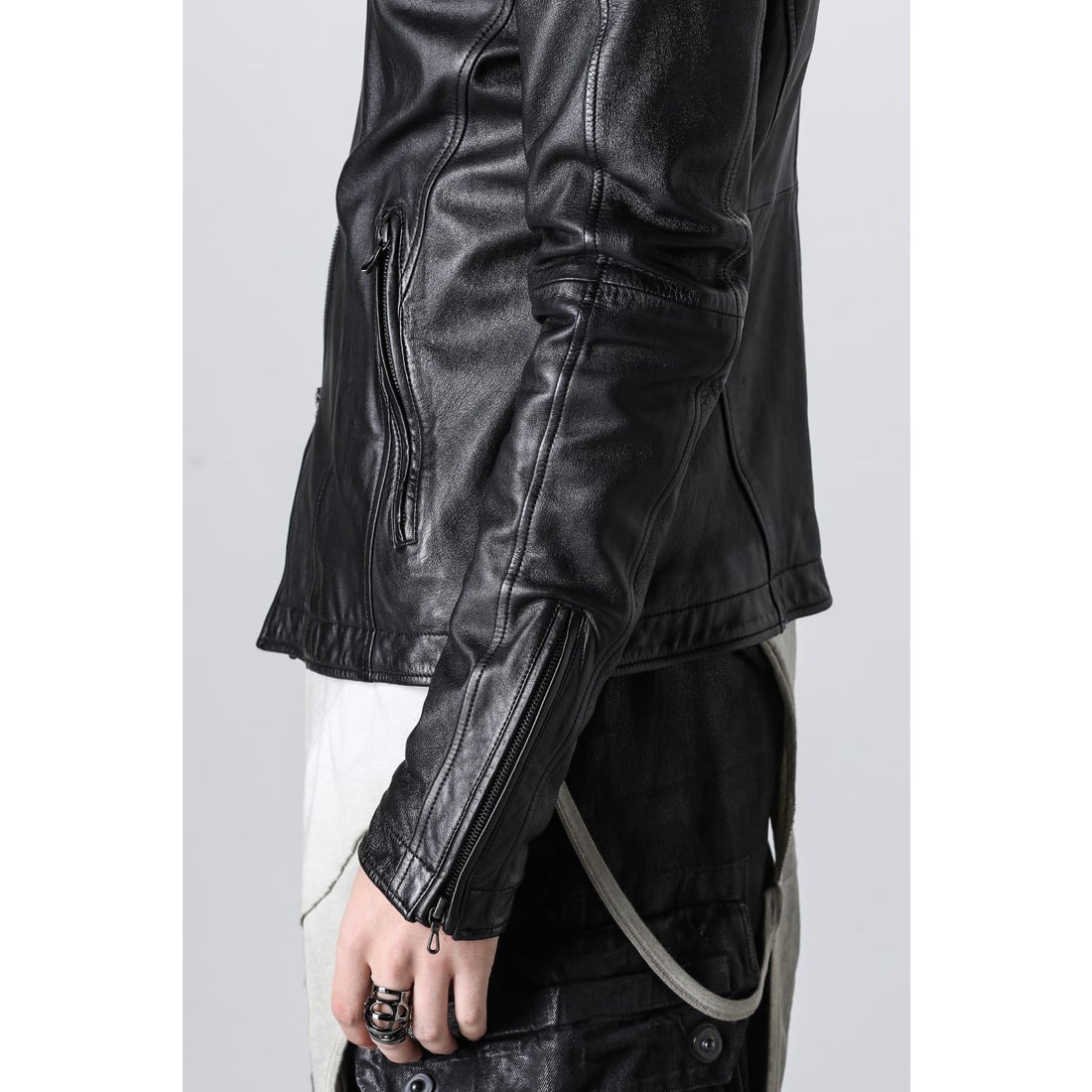 ユリウス JULIUS Leather Jacket （Black） 通販 大阪心斎橋/京都