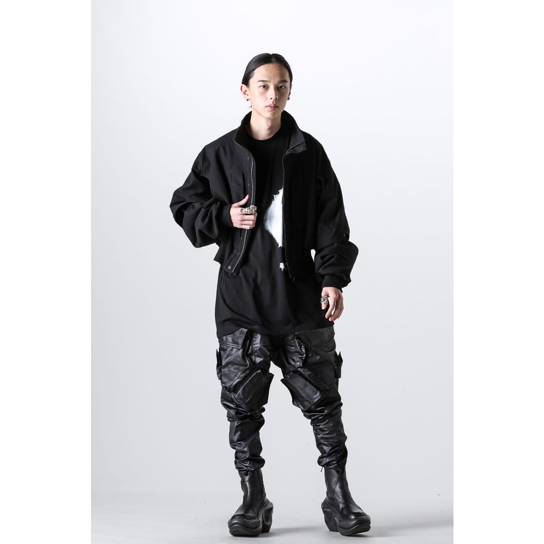 ユリウス JULIUS Shell Jacket （Black） - ファッション通販 MAGASEEK