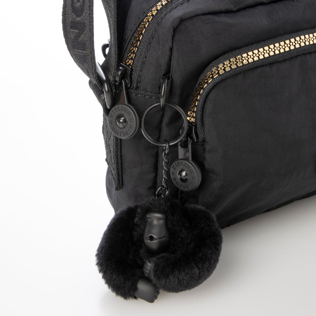 キプリング Kipling ABANU M ZIP クロスボディバッグ （Glorious Gold