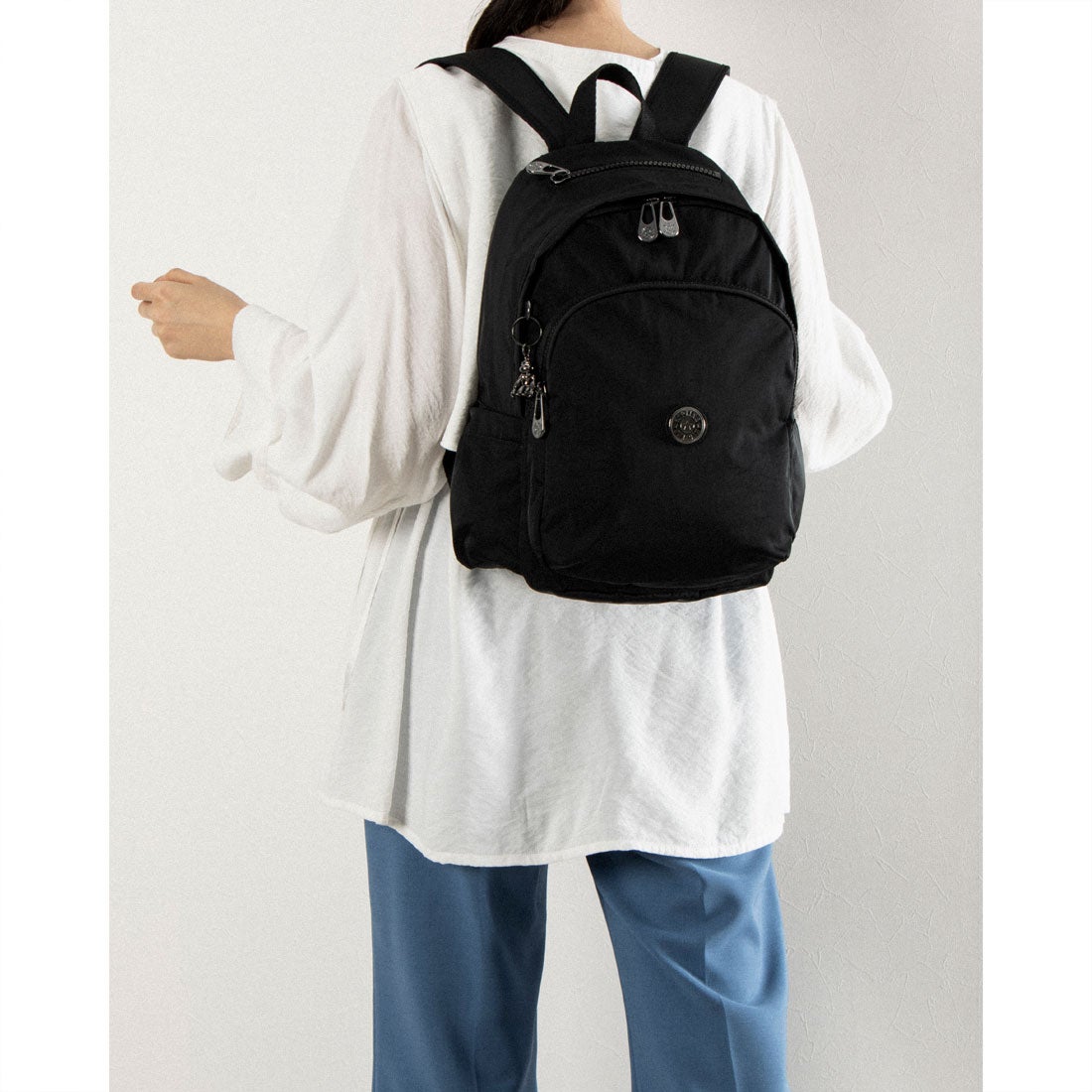 キプリング Kipling DELIA （Endless Black） A4サイズ バックパック