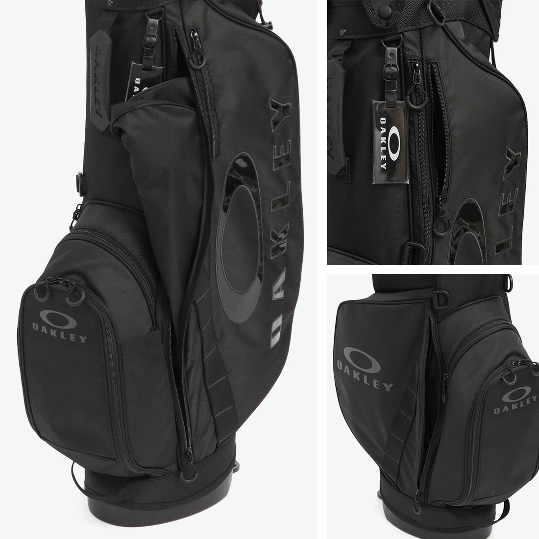 OAKLEY ゴルフ スタンド キャディーバッグ 9.5インチ ブラック OAKLEY
