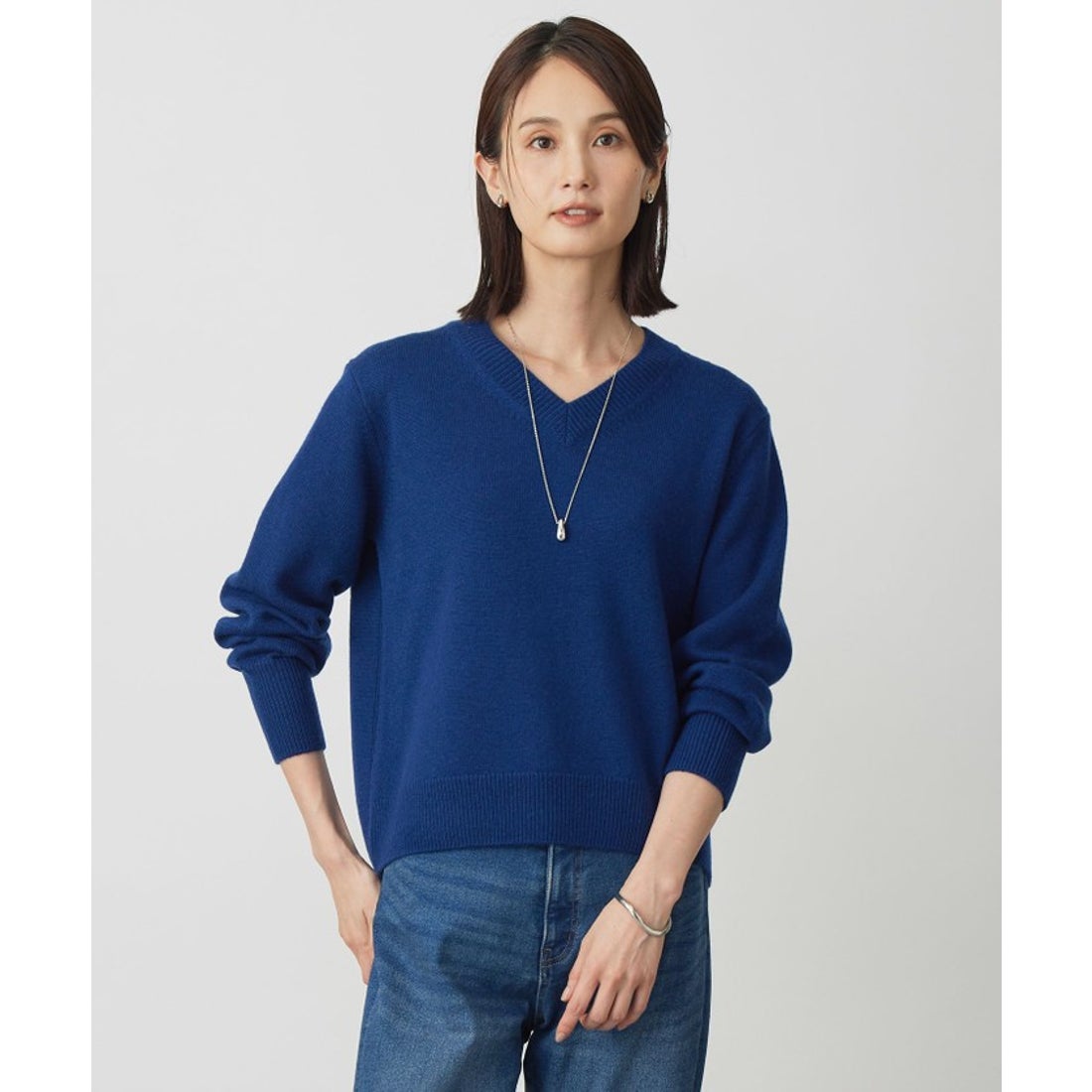 ジェイ プレス レディス J.PRESS LADIES 【洗える】CASHBIT NEO V