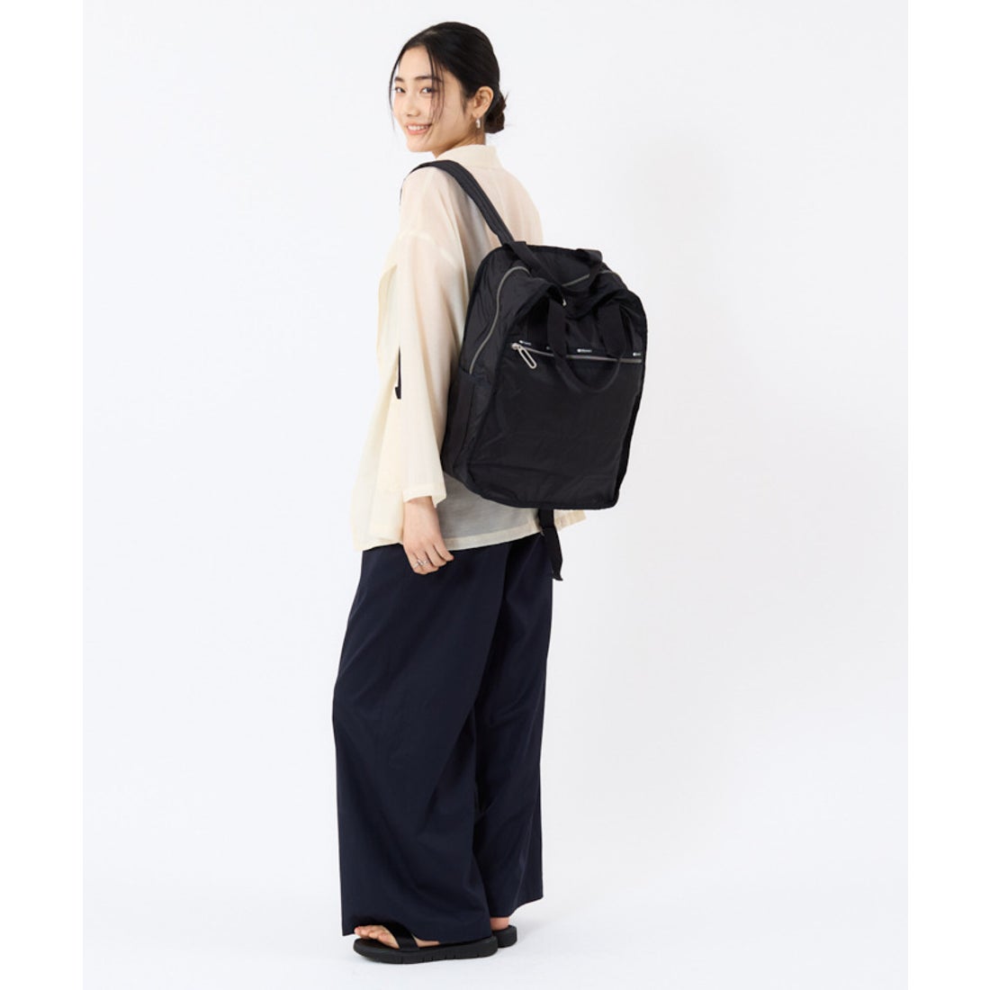 レスポートサック LeSportsac CR URBAN BACKPACK （ブラックC