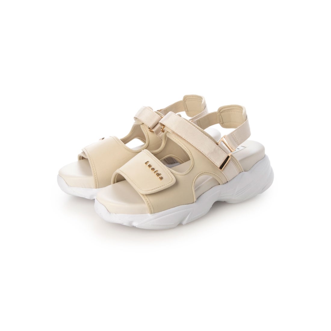 Midas/ミダス（Beige）ベルト2WAYスポーツサンダル -Lucida (ルシーダ