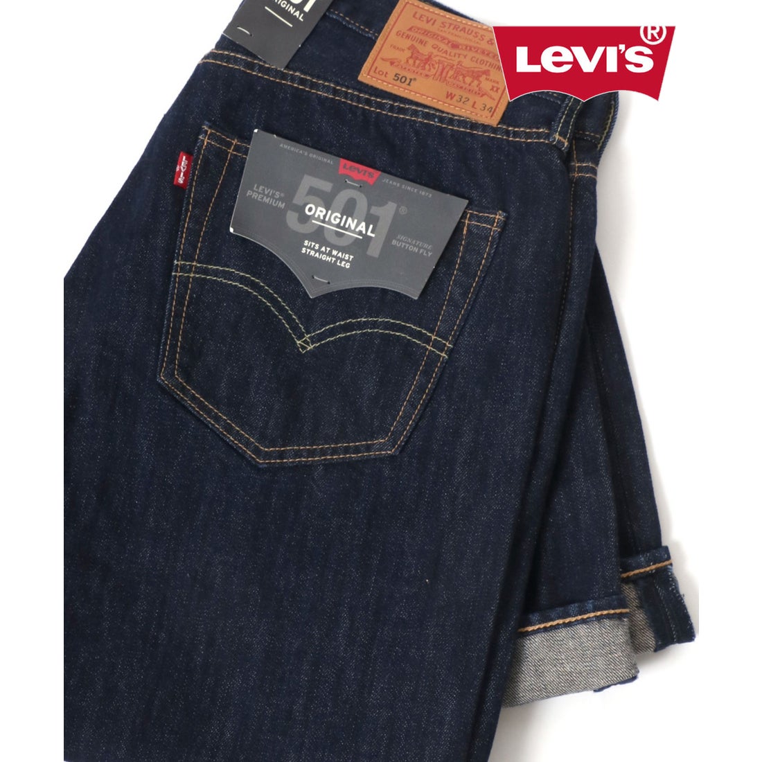 リーバイス LEVI'S PREMIUM 501 BIG”E” ORIGINAL BUTTON FLY デニム