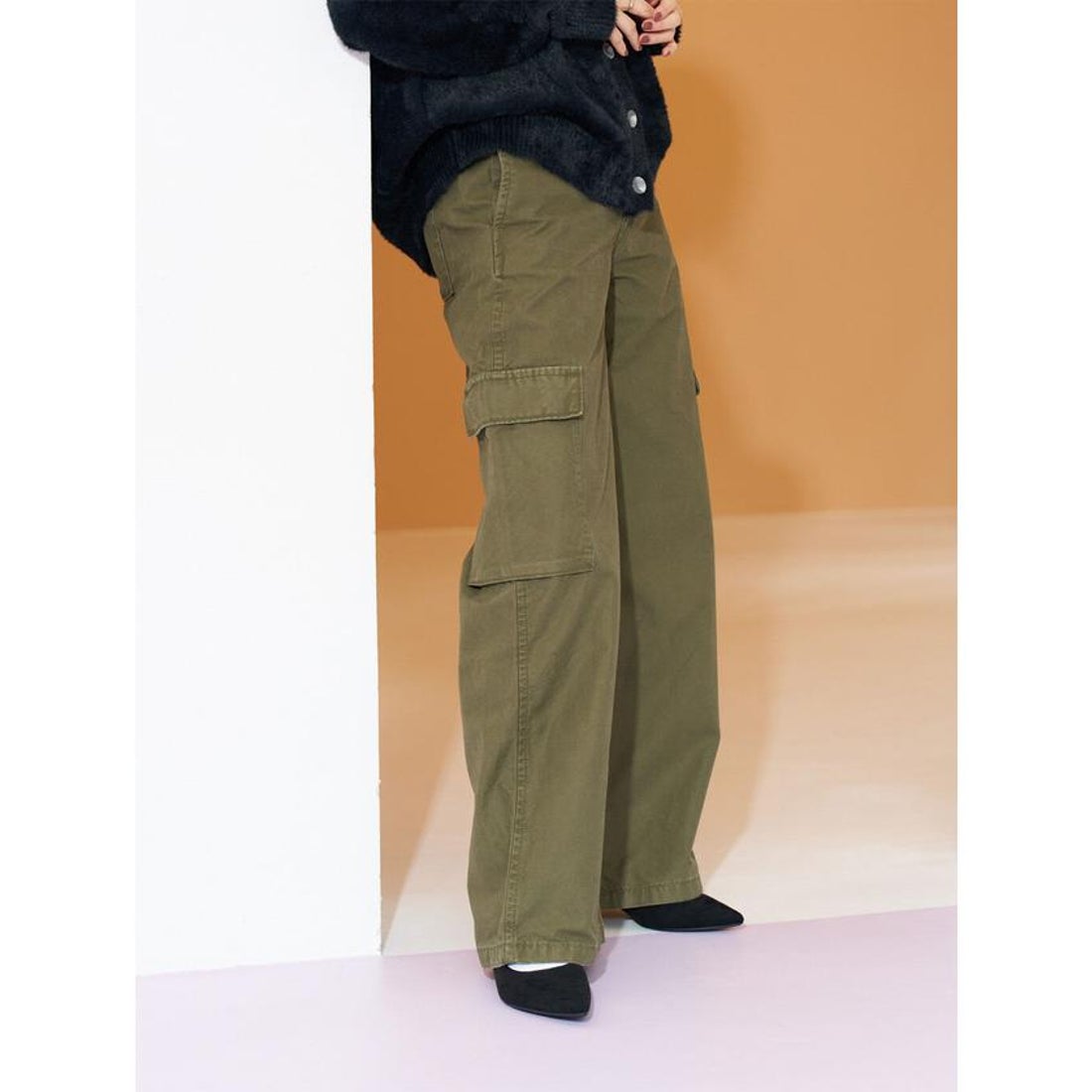 リーバイス LEVI'S バギーカーゴ グリーン OLIVE NIGHT （グリーン