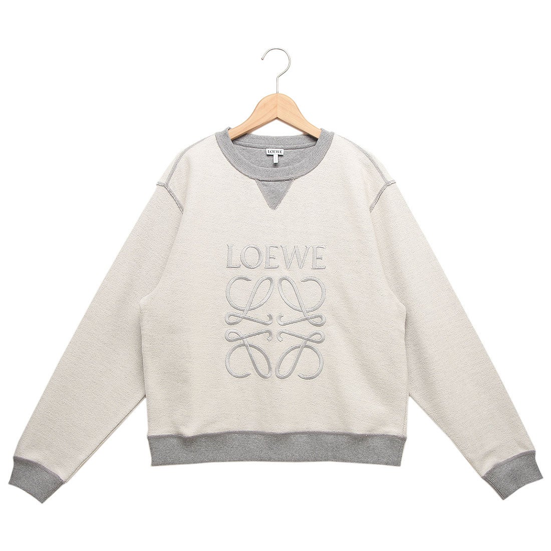 LOEWE ロゴ入り トレーナーグレー M
