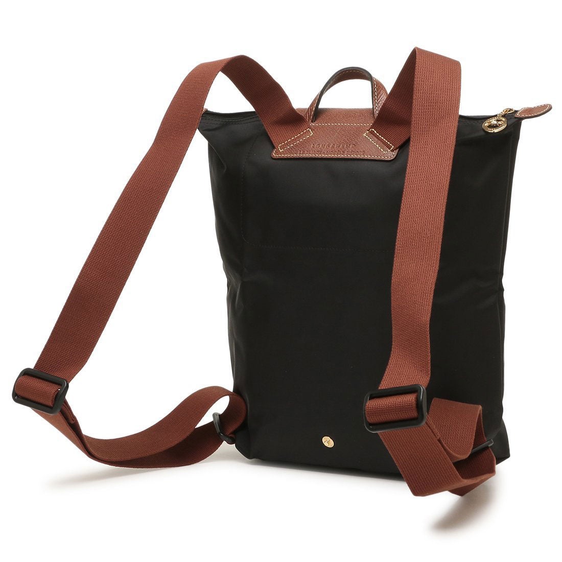 良品 LONGCHAMP 3241 リュック プリアージュ ブラック フォレスト 良品