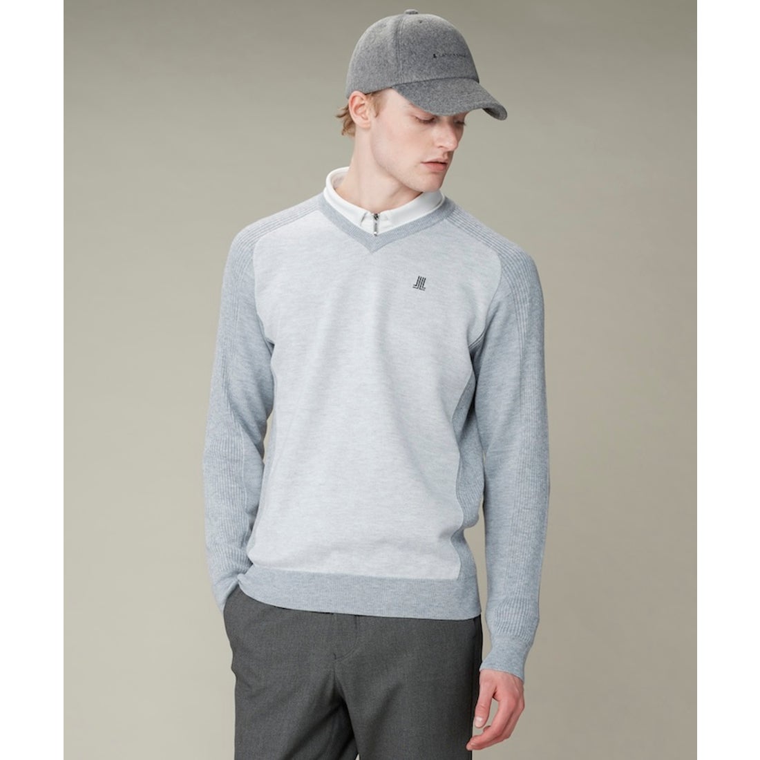LANVIN SPORT Vネックセーター -デサントストア-DESCENTE STORE-