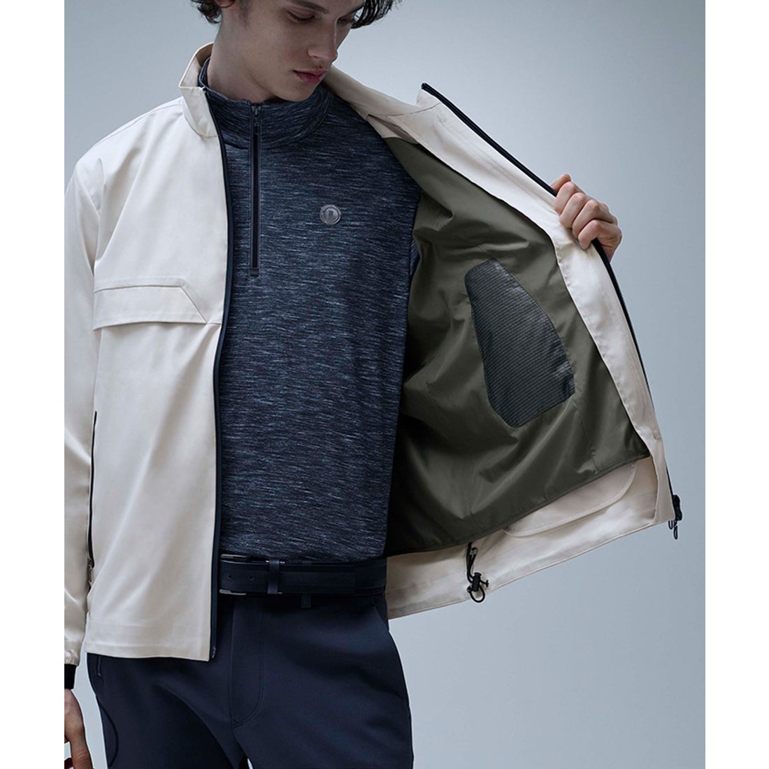 ランバン スポール LANVIN SPORT スマートパディング2WAYブルゾン