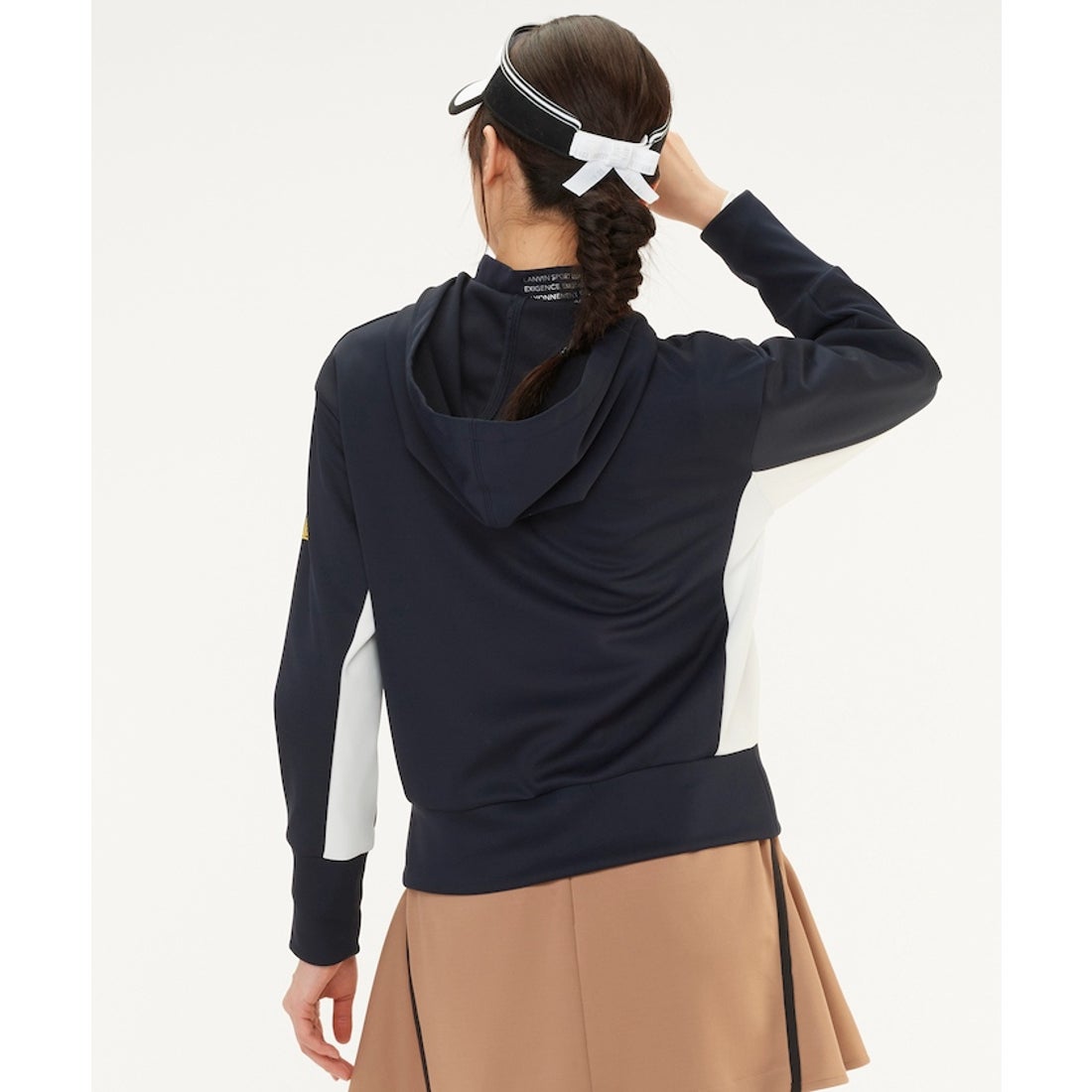 LANVIN SPORT 【WEB限定】ダンボールニットパーカー【吸汗速乾/UV