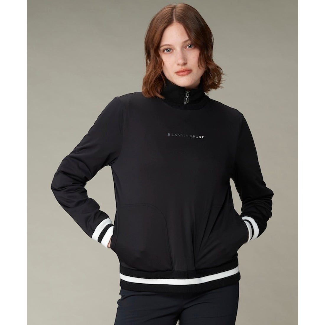 LANVIN SPORT プルオーバーセーター【防風/リバーシブル仕様