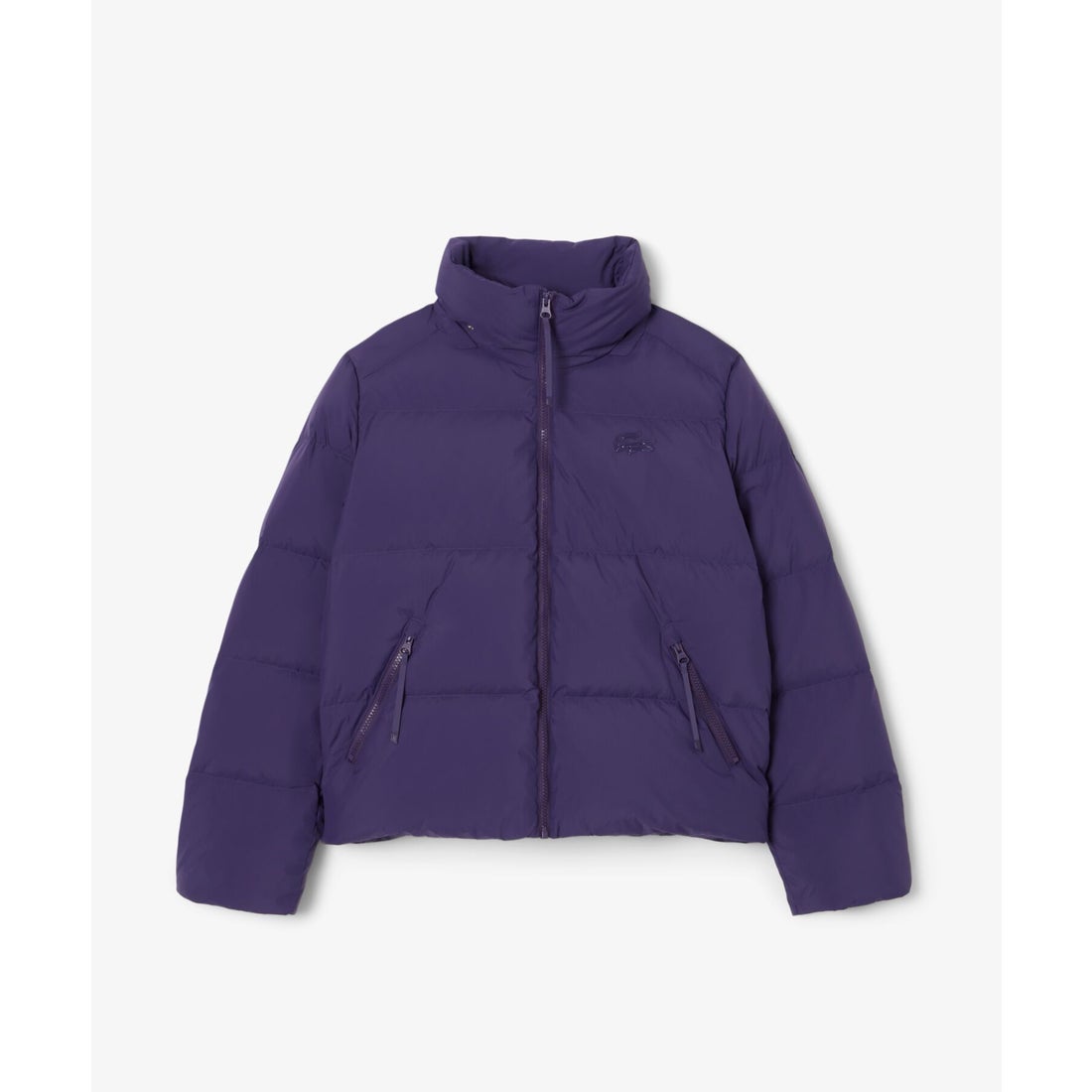 ラコステ LACOSTE ウィメンズショートダウンジャケット（ブラック
