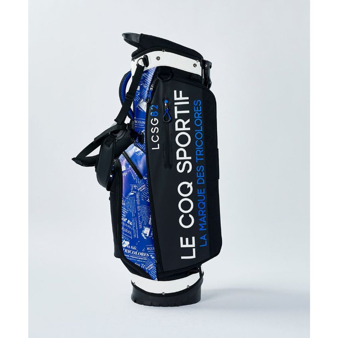 le coq sportif golf 軽量プリント柄スタンドキャディバッグ(9型/3.0kg
