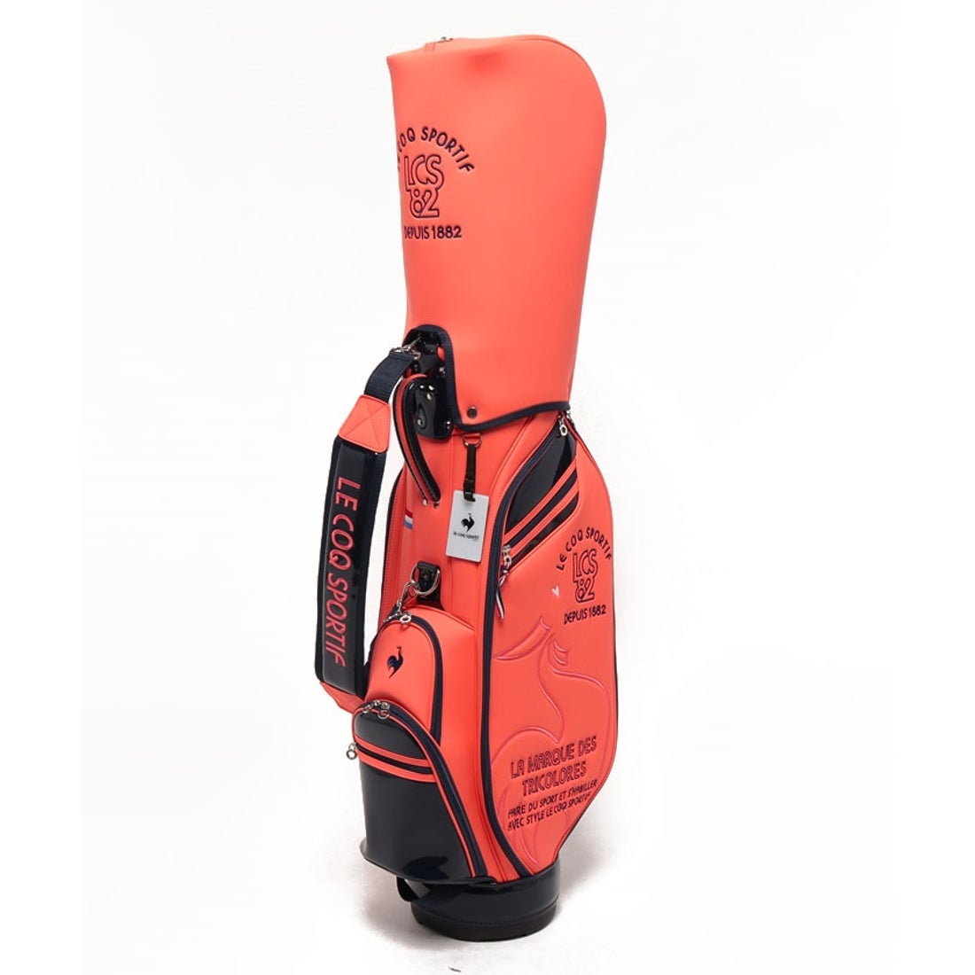le coq sportif golf キャディバッグ(3.2kg/8.5型/5分割/46インチ対応