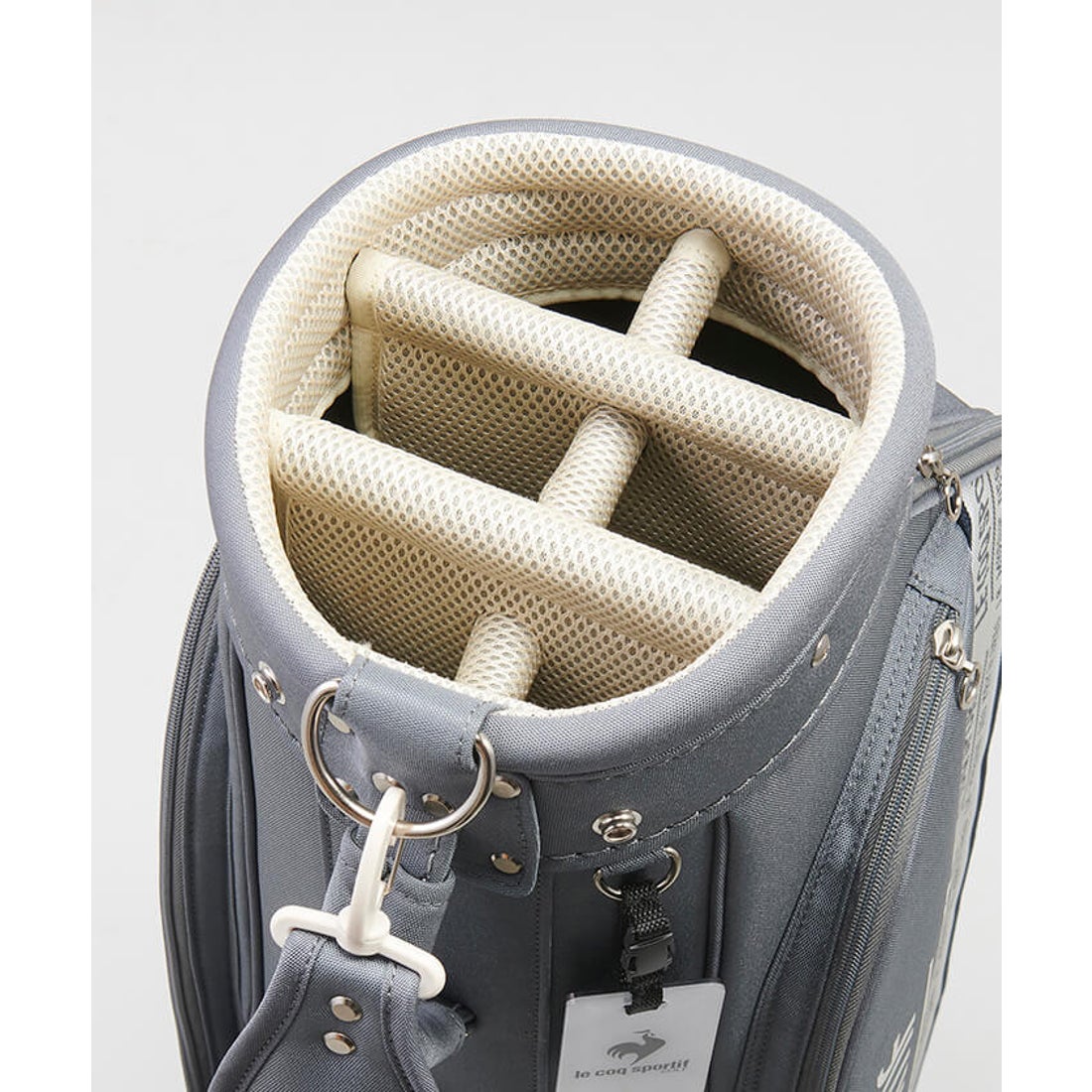 le coq sportif golf 軽量 キャディバッグ(2.8kg/8.5型/6分割/46インチ