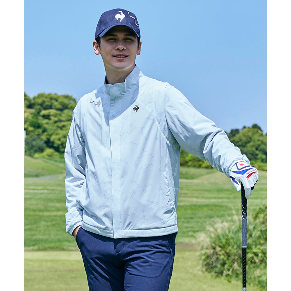 ルコックスポルティフ ゴルフ le coq sportif golf 【袖取り外し可能