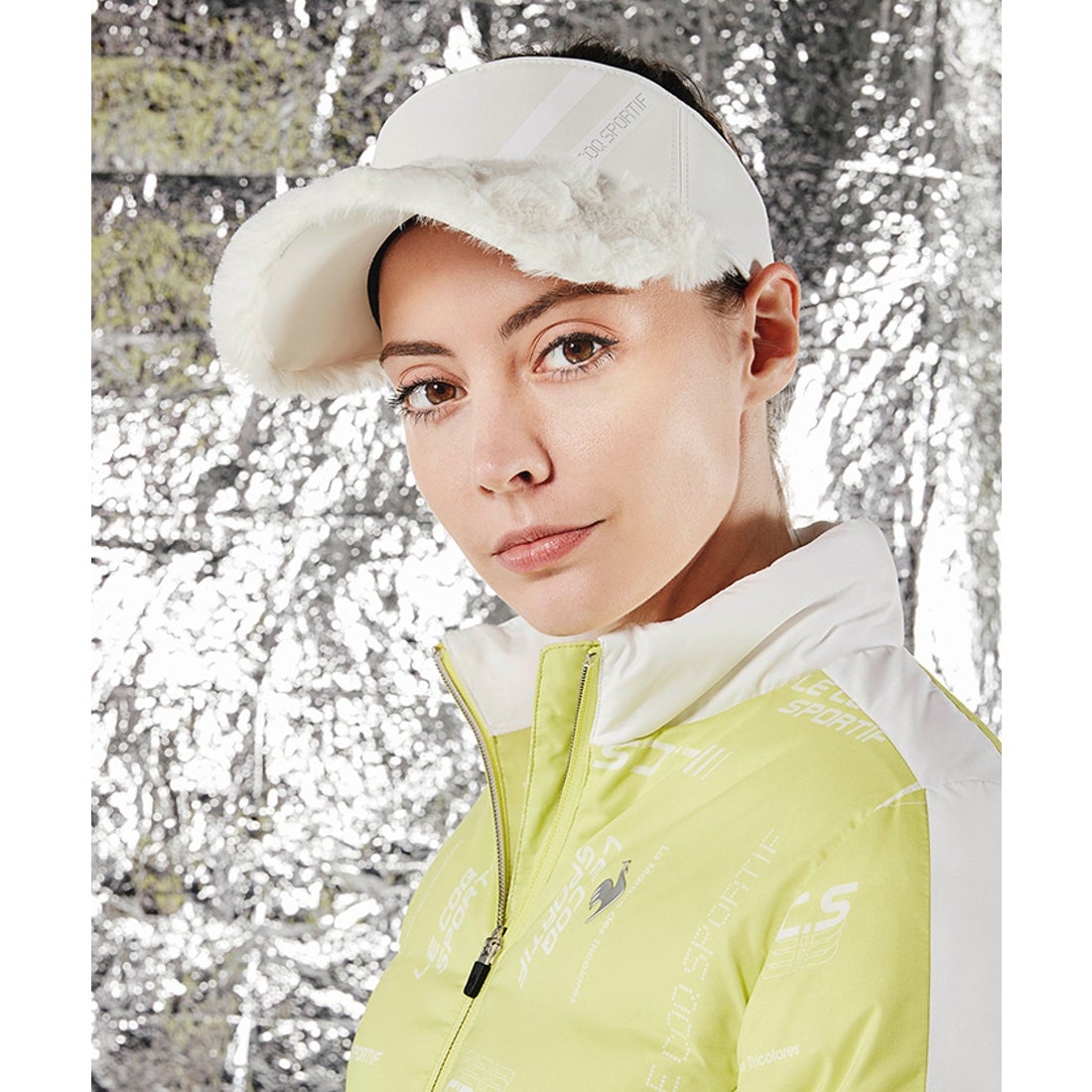 le coq sportif golf 【RIJOUME/リジューム】イヤーウォーマー付きサン