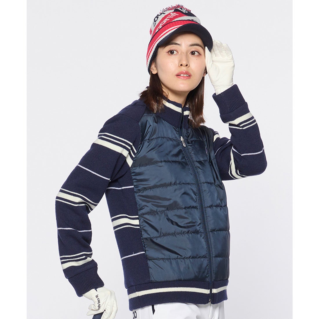 le coq sportif golf 防風セーターブルゾン -デサントストア-DESCENTE