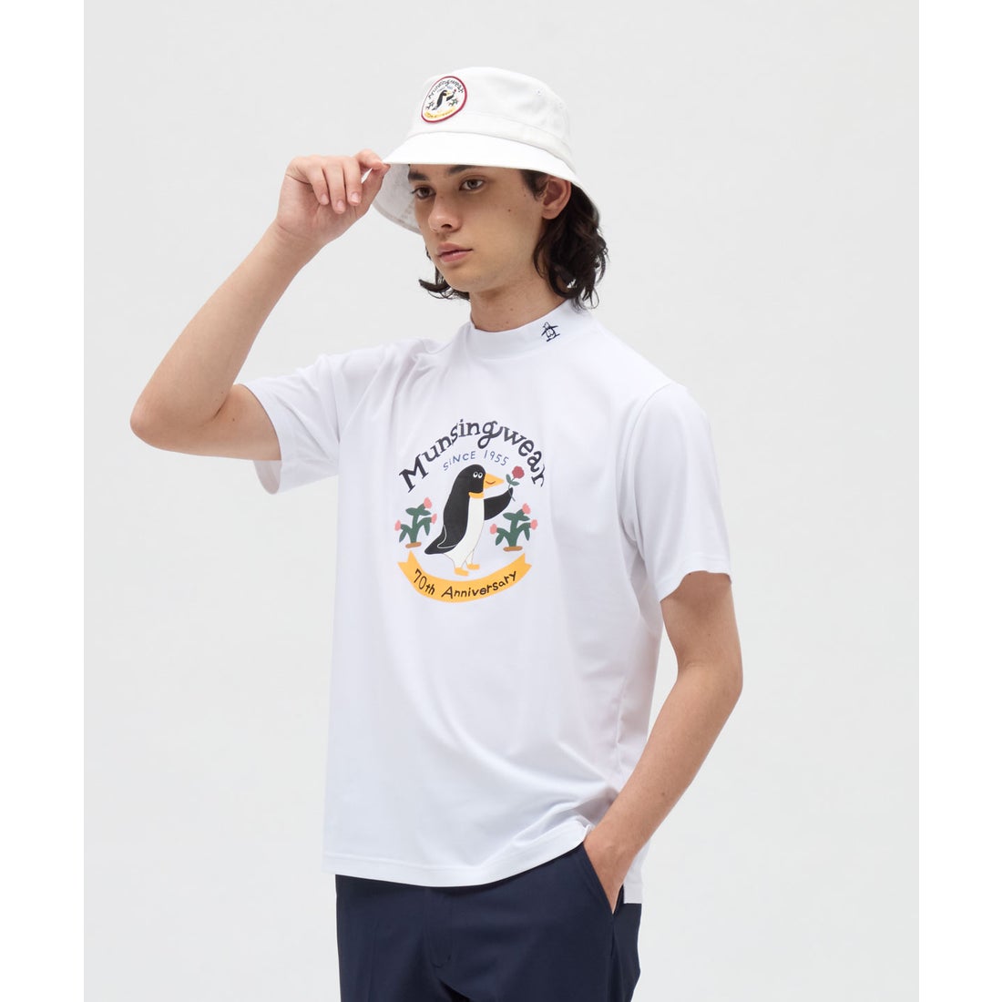 マンシングウェア MUNSINGWEAR 【70周年記念】Sunscreen NIR プリント