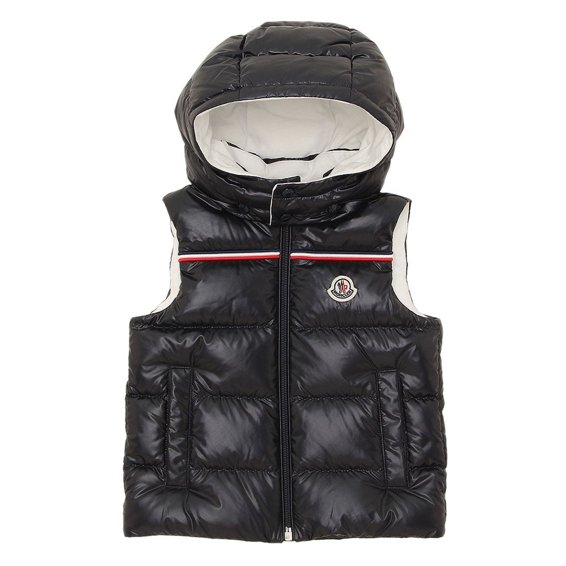 モンクレール MONCLER ベビー服 子供服 ダウンベスト ネイビー ベビー