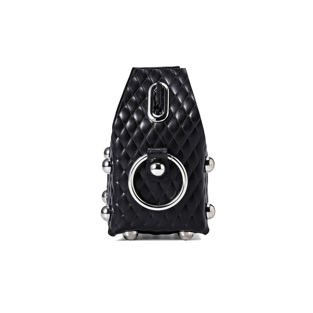 エムエーエスユー MASU LEATHER CAKE BAG （Black） -FASCINATE