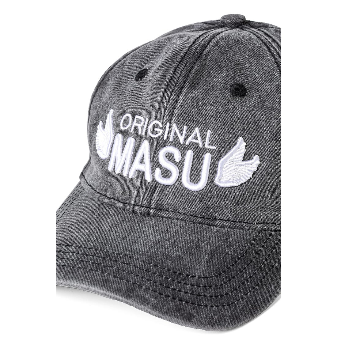 エムエーエスユー MASU Original Masu Cap Faded Black（FADED BLACK