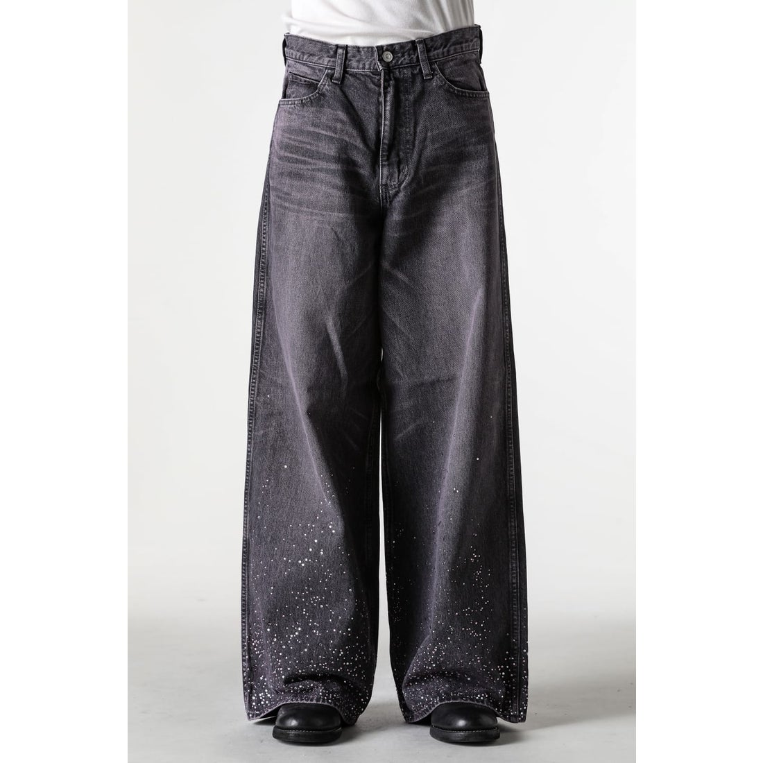 MASU Masu Boys Stardust Baggy Jeans BLACK PINK _ FASCINATE Osaka