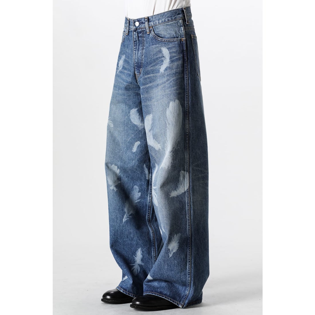 MASU Masu Boys Feather Baggy Jeans INDIGO _ FASCINATE Osaka Japan