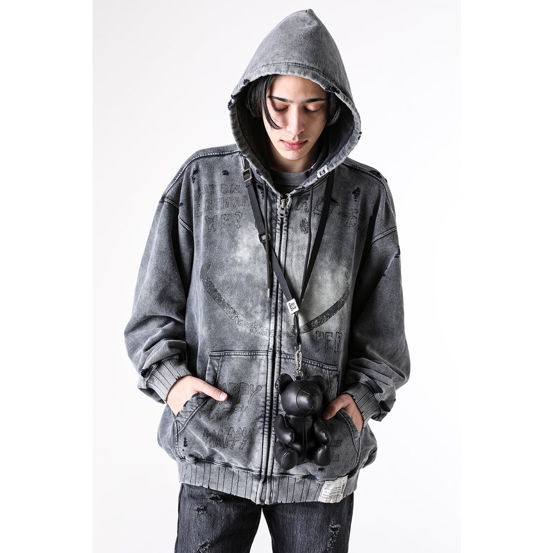 Maison MIHARA YASUHIRO BEAR MINI BAG （Black） -FASCINATE