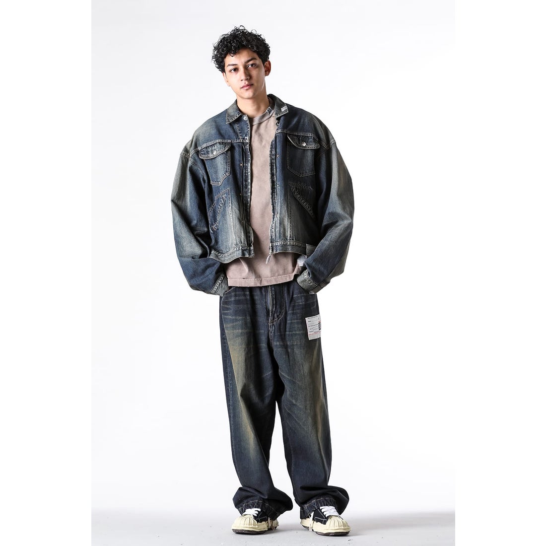 メゾン ミハラヤスヒロ Maison MIHARA YASUHIRO BOTH FRONTS DENIM