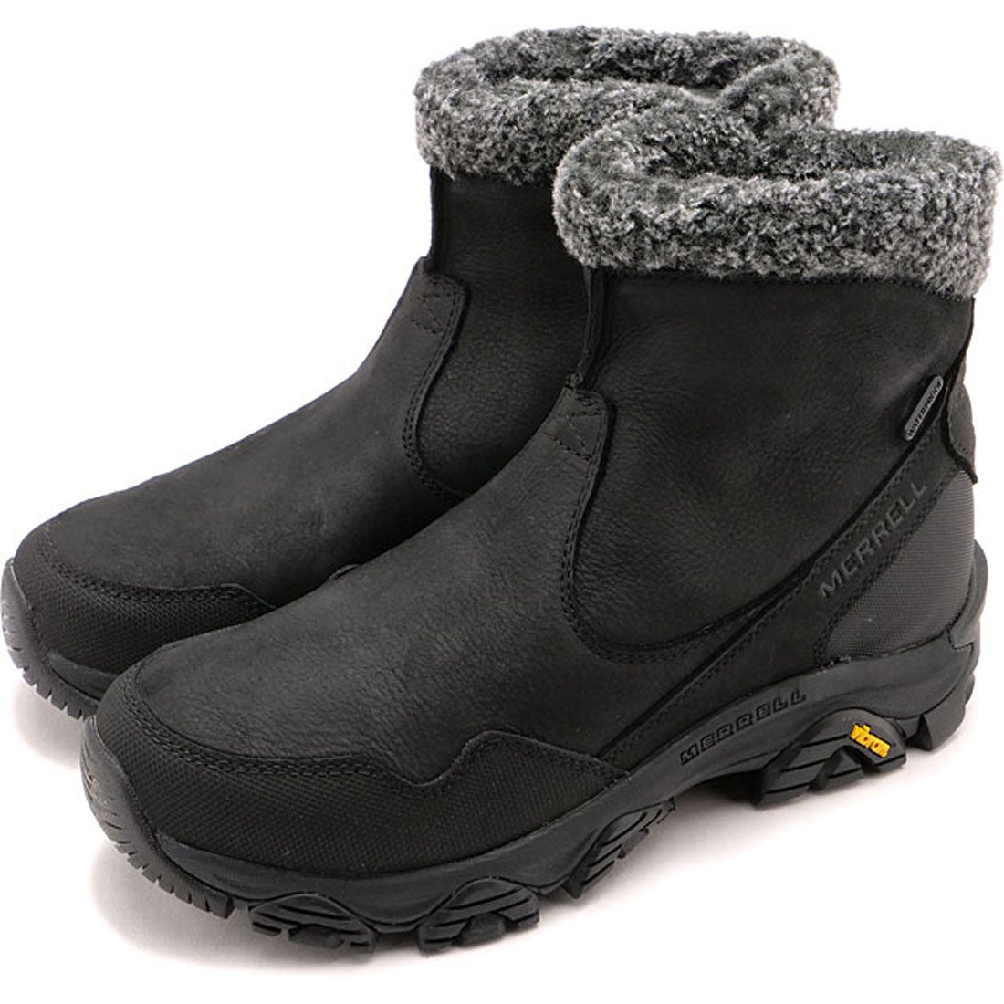 メレル MERRELL W COLDPACK 3 THERMO MID ZIP WATERPROOF BLACK