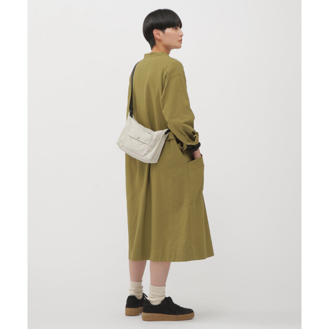 エムエイチエル MHL. MATT NYLON （BLACK） - ファッション通販