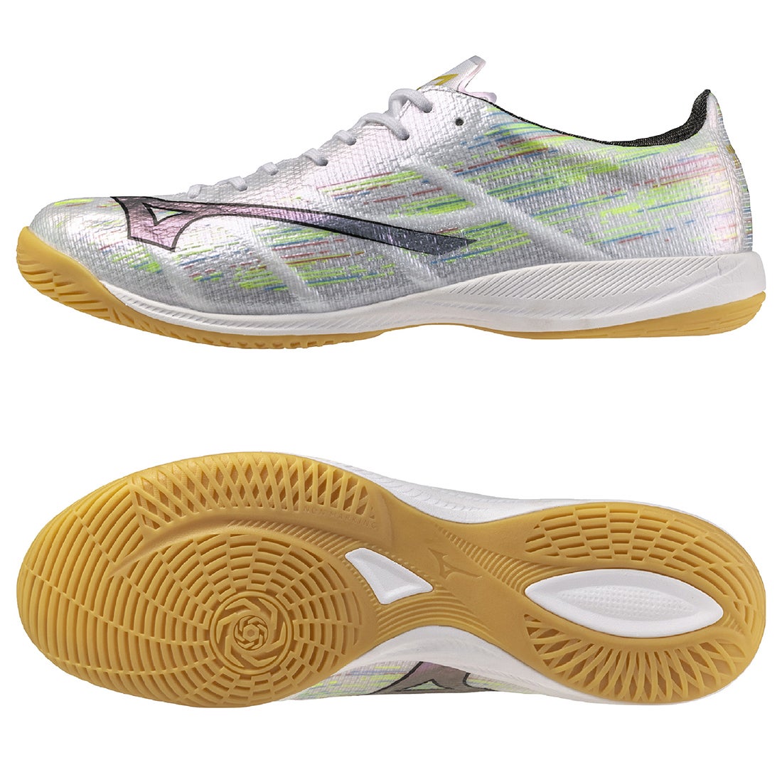 MIZUNO ミズノアルファ2 ELITE IN(ホワイト×イエロー) P1GF256209