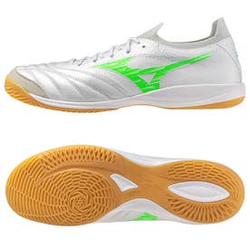 MIZUNO ミズノ モレリア NEO SALA β JAPAN IN(ホワイト×グリーン