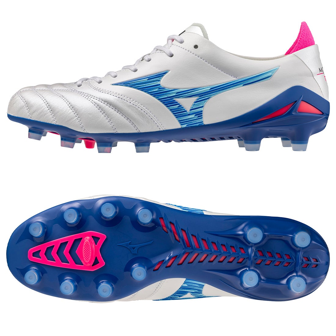 MIZUNO ミズノ モレリアネオ 4 JAPAN(ホワイト×ブルー×ピンク