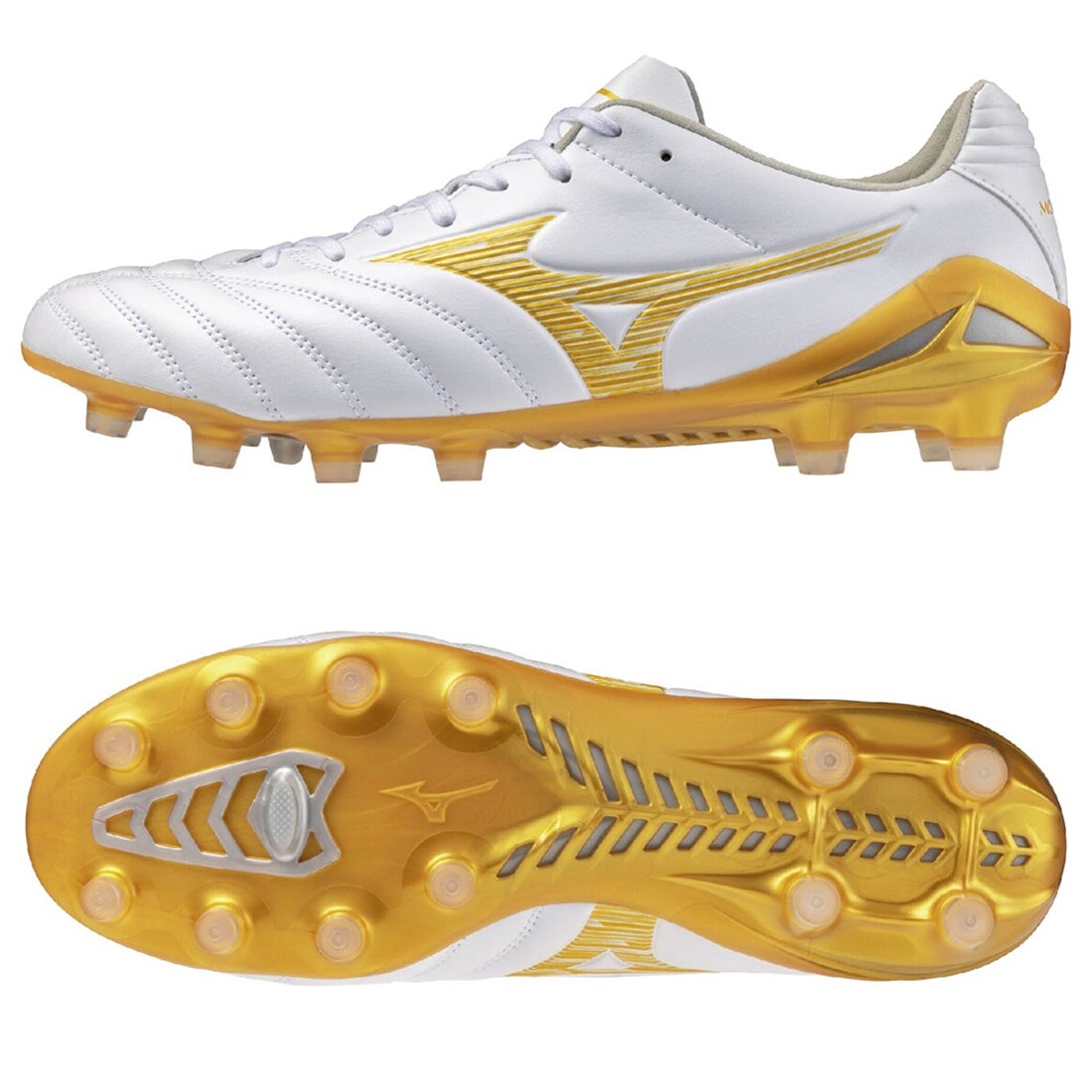 MIZUNO ミズノ モナルシーダ NEO 3 PRO(ホワイト×ゴールド) P1GA262250