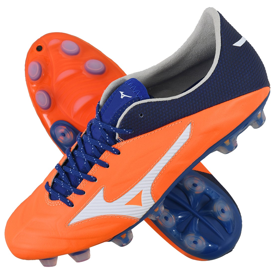 MIZUNO ミズノ レビュラ2 V1(オレンジ×ブルー) P1GA197154 ネイビー