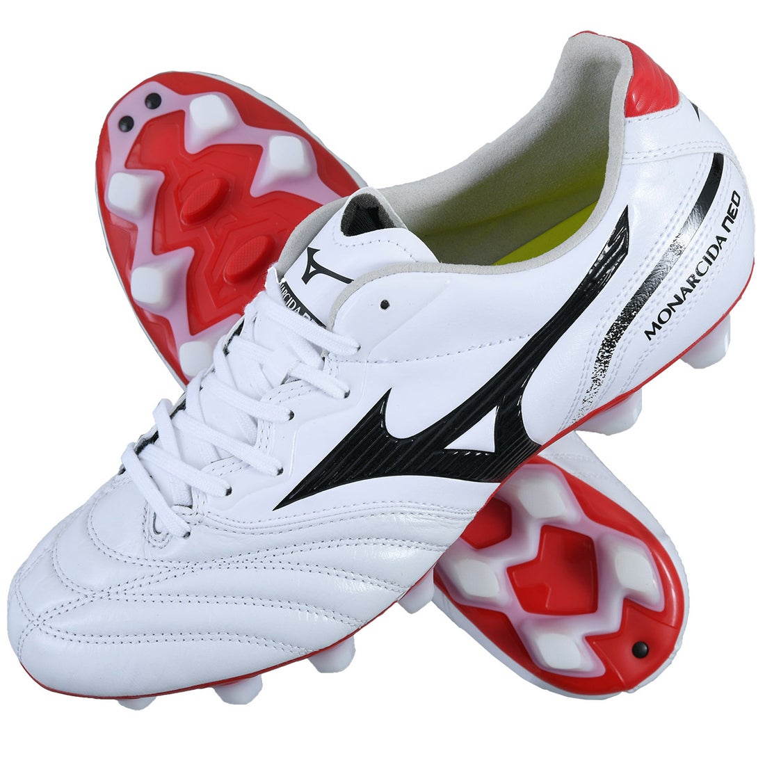 MIZUNO ミズノ モナルシーダNEO SW KL(ホワイト×レッド) P1GA202709