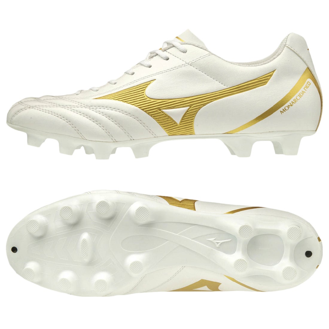 MIZUNO ミズノ モナルシーダNEO SELECT(ホワイト×ゴールド) P1GA202550