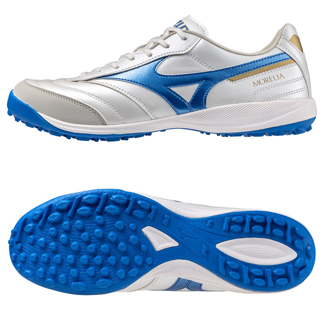 MIZUNO ミズノ モレリア SALA PRO TF(ホワイト×ブルー) Q1GB241325