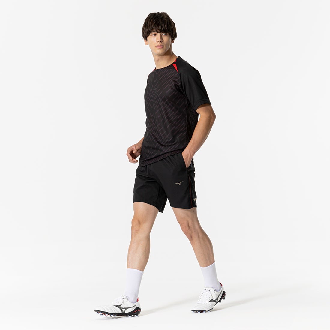 MIZUNO ミズノ MORELIA ムーブクロスハーフパンツ(ブラック