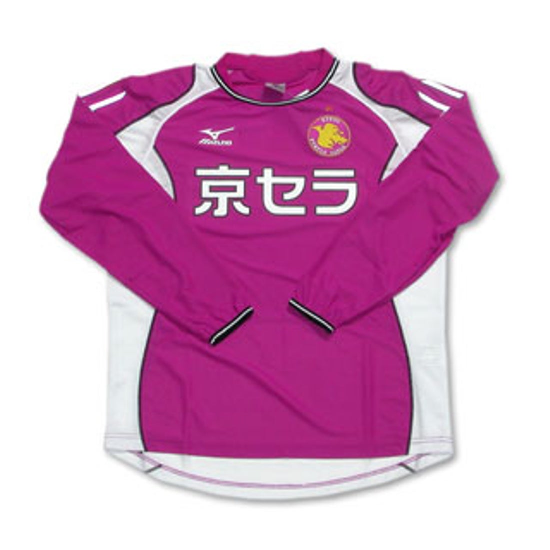 MIZUNO 京都サンガFC 05ホーム長袖ユニフォーム J62SV-50301 パープル