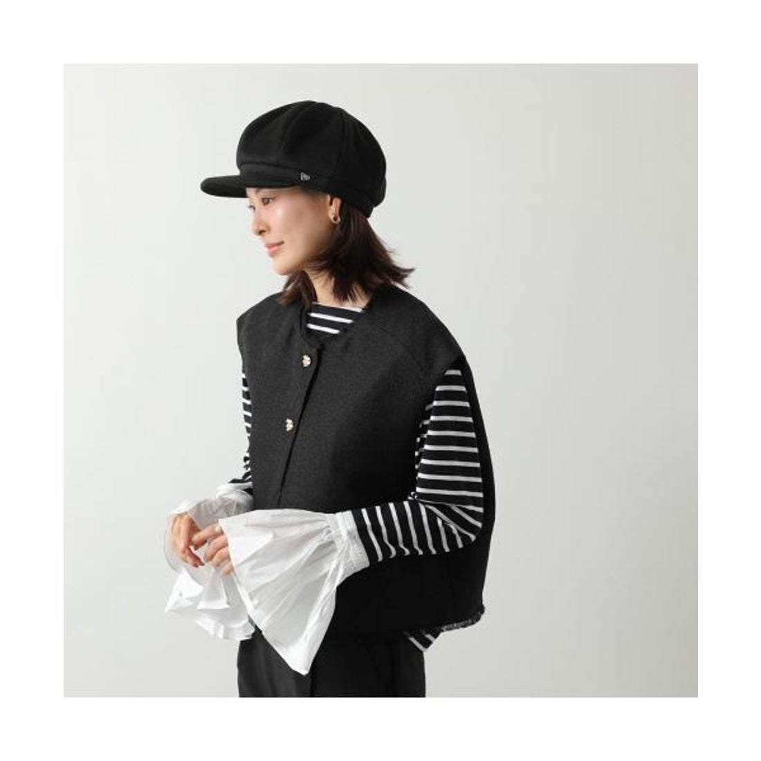 ヌメロ ヴェントゥーノ N21 N°21 × NEW ERA キャスケット N21XNE