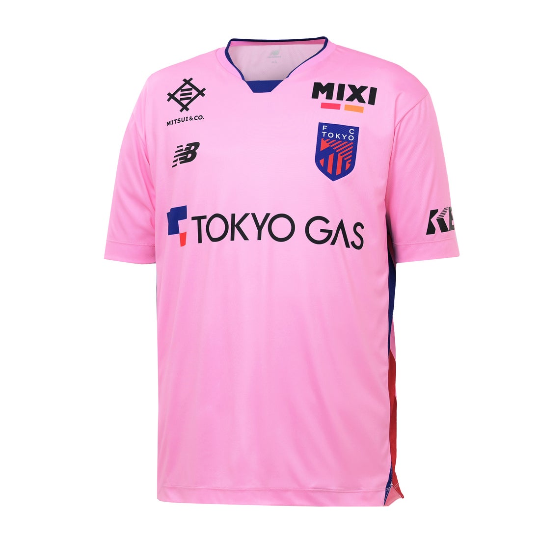 New Balance FC東京 2025 GKユニフォーム 半袖 レプリカ(ピンク